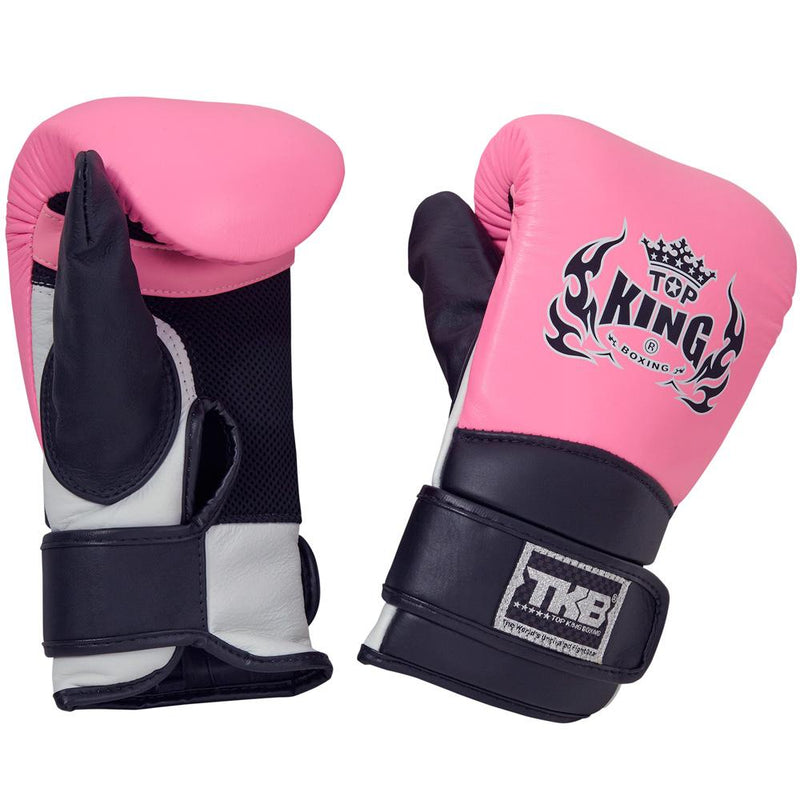 Top King Pink Triple Tone Bag-handschoenen met gesloten duim