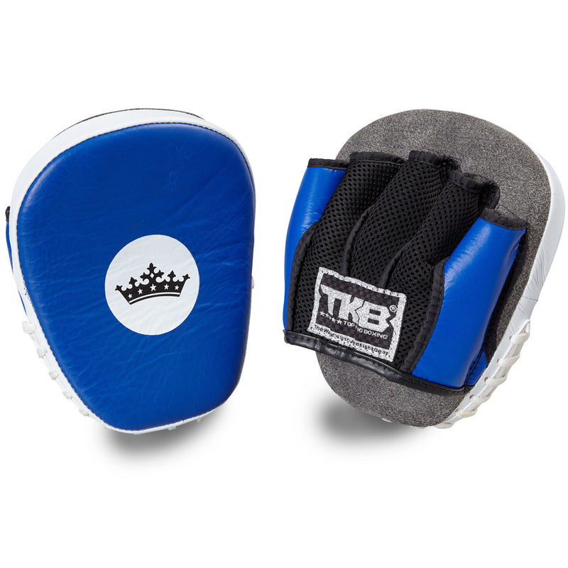 Top King Blauw/Wit "Light-Weight" Focus Mitts